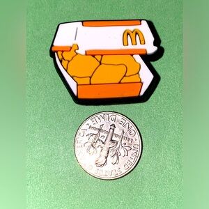 (10 for $15) McDonald’s Nuggets Fast Food Crocs Shoe Charms